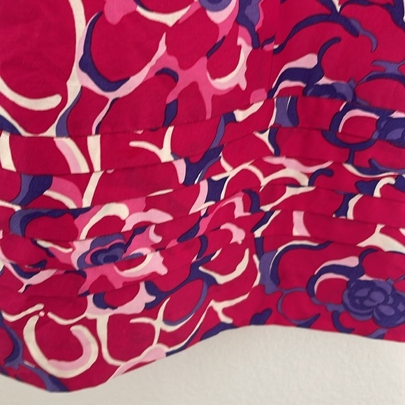 Lilly Pulitzer Pink and Blue Floral Dress - Picture 3 of 7